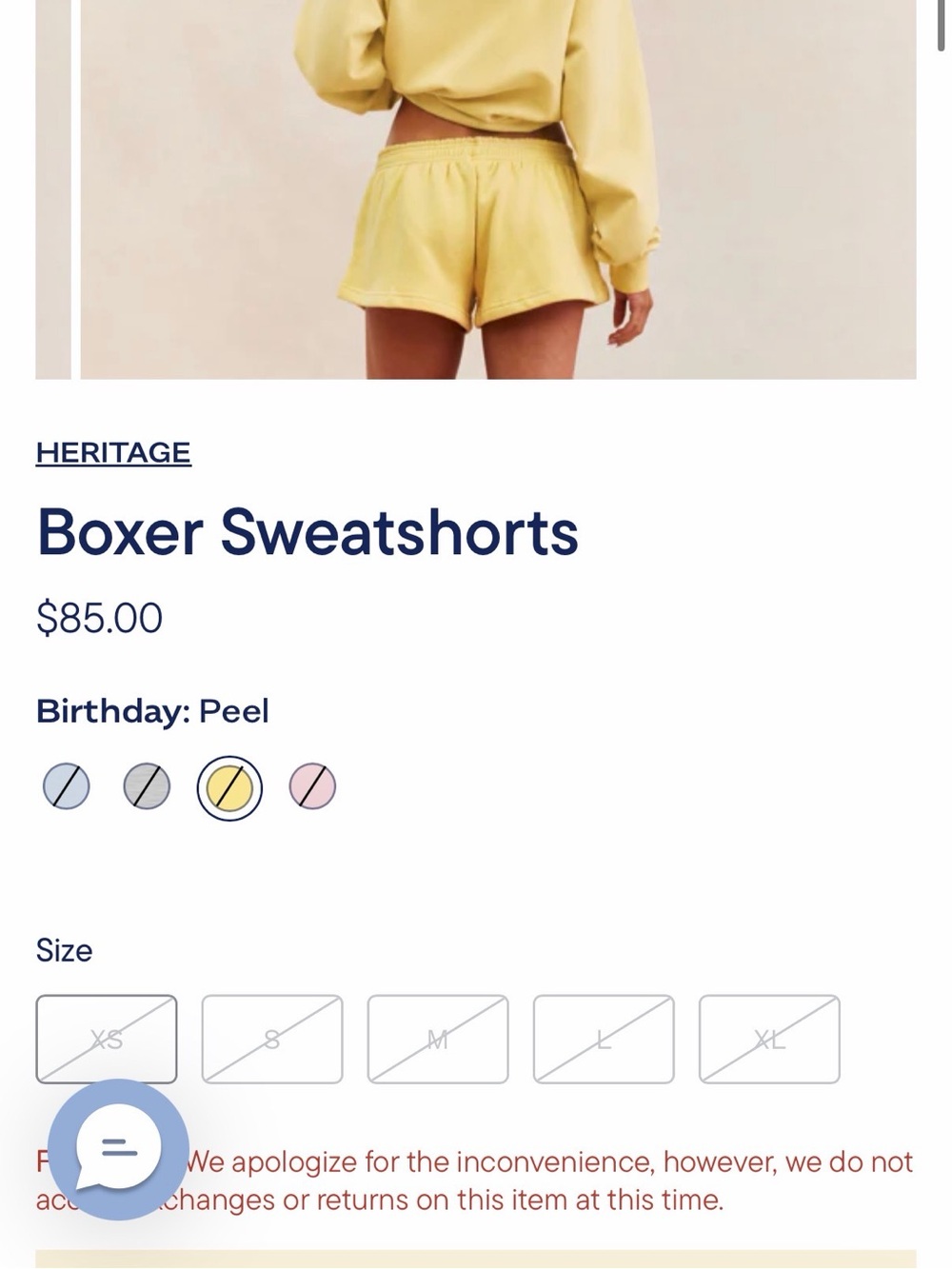 Parke Peel Boxer Sweat Lounge Shorts - Picture 4 of 4